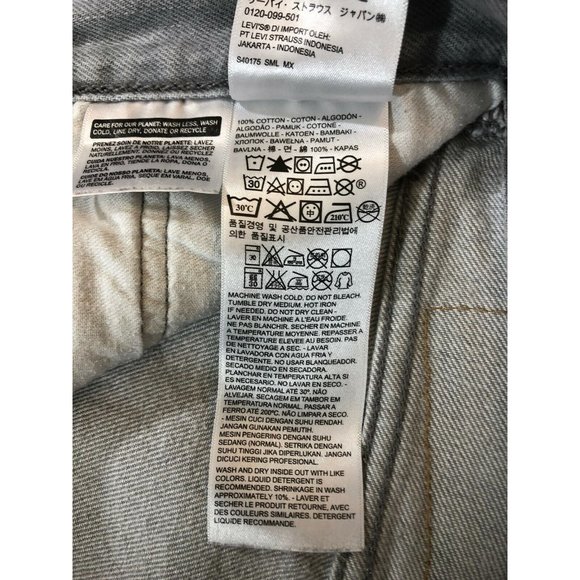 Levi's Strauss & Co 501XX Button Fly Denim WPL-423 Original Riveted Size 42Wx30L - Picture 10 of 11